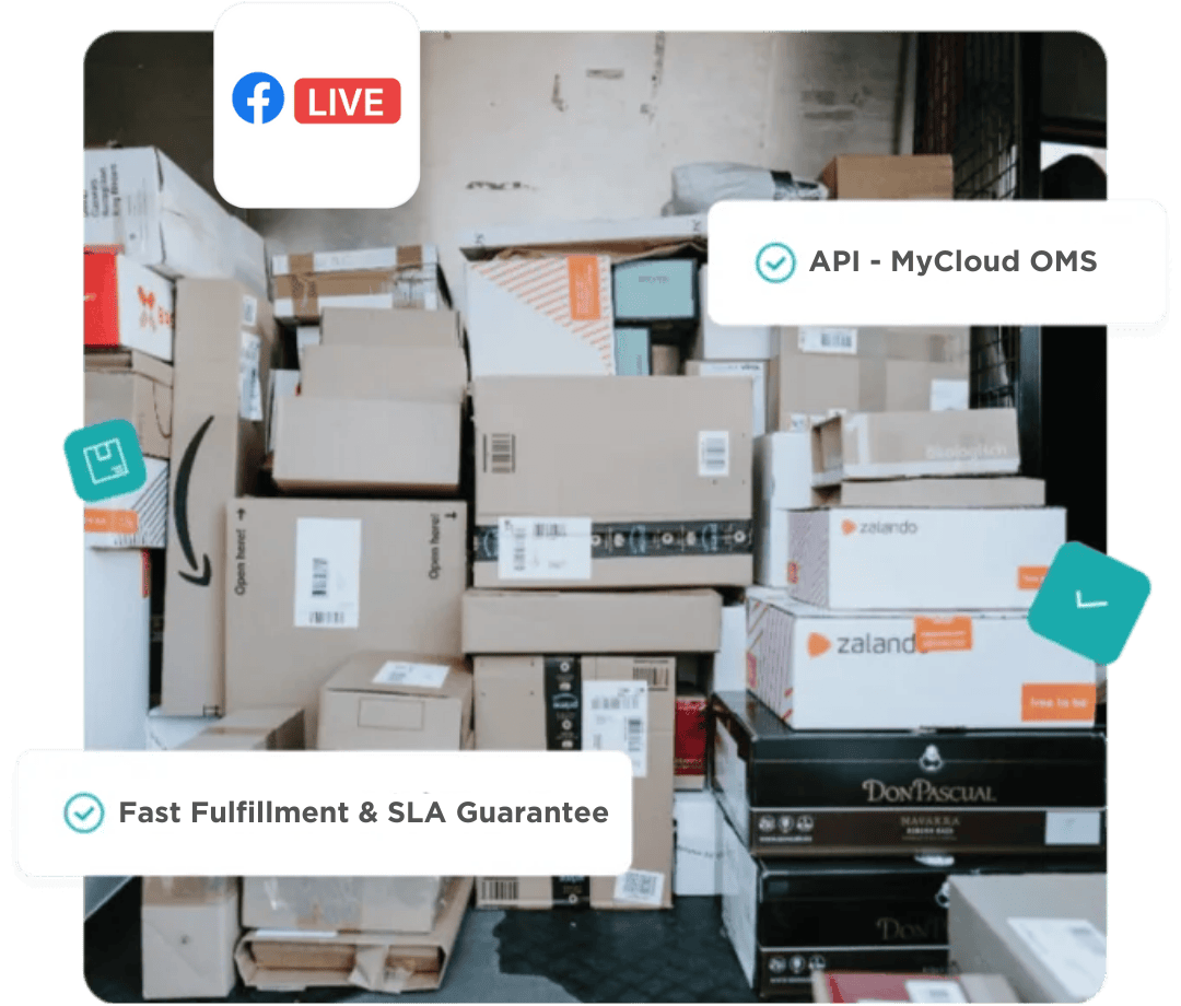 Manage Facebook Live Orders with MyCloud Fulfillment