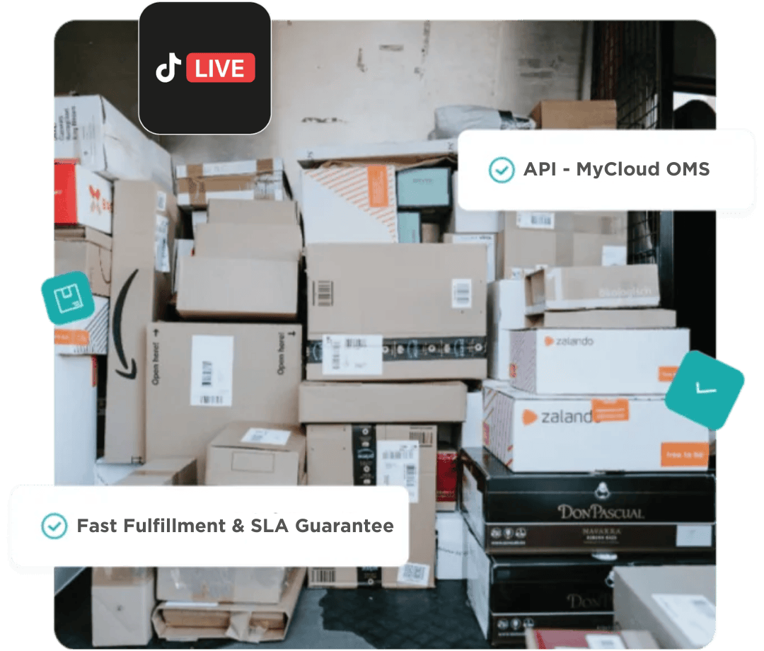 Easily Connect TikTok Live with MyCloud Fulfillment