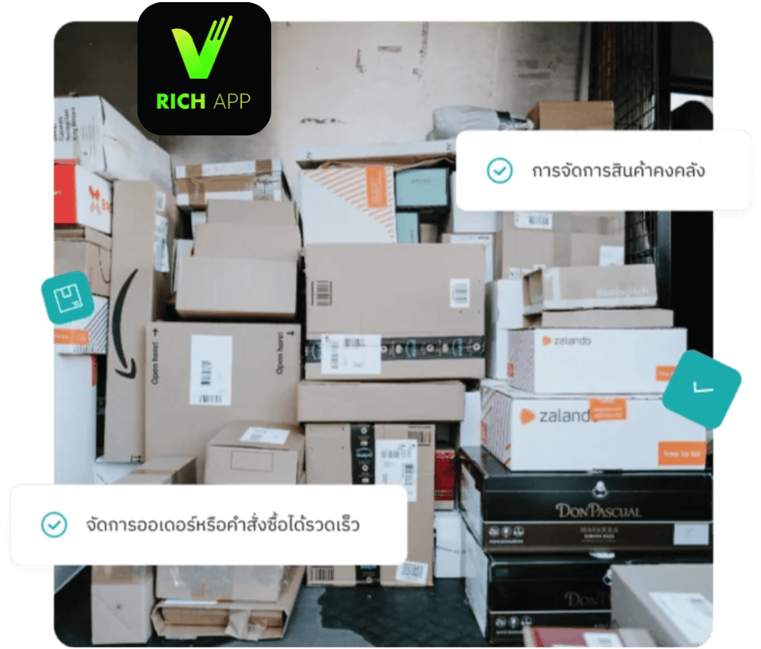 จัดการออเดอร์ Vrich ด้วยระบบMyCloud Fulfillment